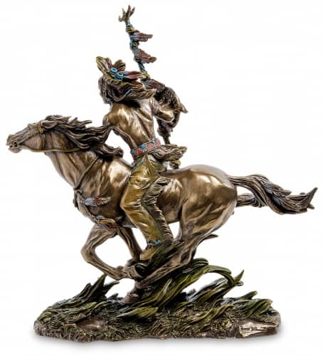 Купить Статуэтка Veronese Индеец на коне WS-438 по низкой цене
