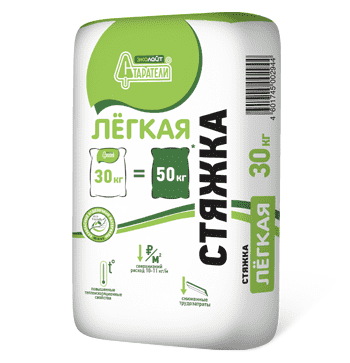 Купить Штукатурка Старатели Эколайт гипсовая легкая 20 кг по низкой цене