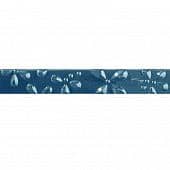 Купить Бордюр Epoca Le Vernis Listelo Blue Satin керамический по низкой цене