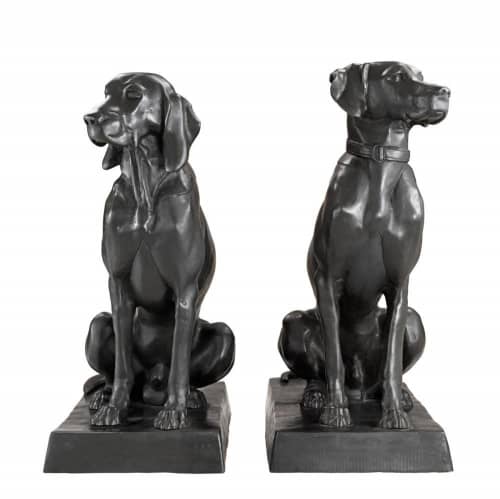 Купить Набор Eichholtz Dogs Pointer & Hound статуэток, 2 шт. по низкой цене