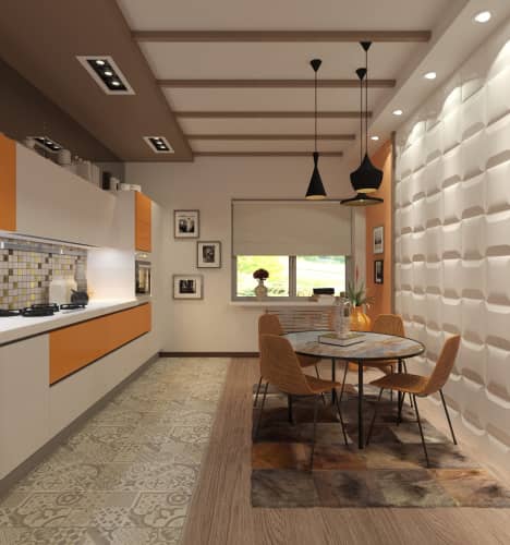 3D панель стеновая Relieffo Soft 038 из пенополиуретана 600x600x30 мм