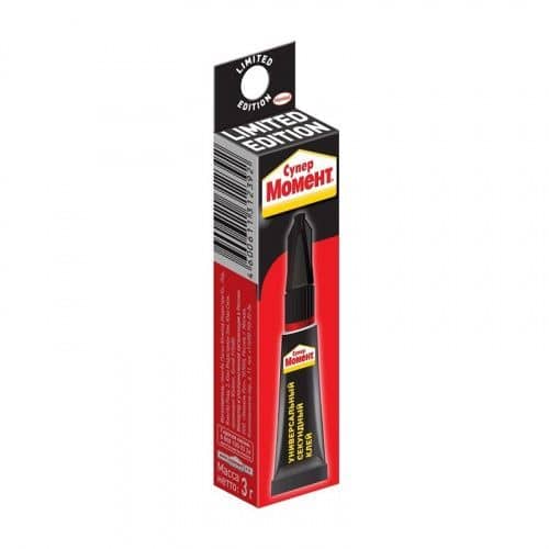 Купить Клей Henkel Супер Момент Универсальный в коробочке 3 г по низкой цене