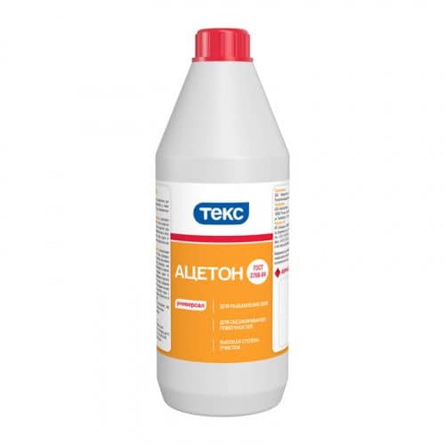 Купить Ацетон ТЕКС 1 л по низкой цене