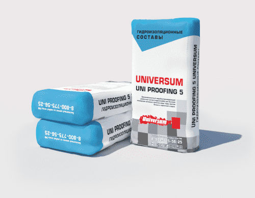 Купить Гидроизоляция Universum однокомпонентная сверхбыстротвердеющая 20 кг по низкой цене