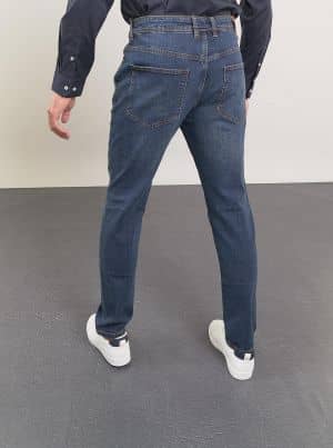 Купить Джинсы Piazza Italia Regular Fit синие по низкой цене