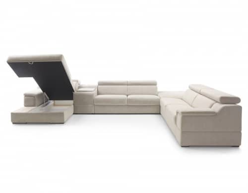 Купить Диван Gala Collezione Luciano модульный в ткани по низкой цене