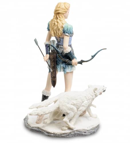 Купить Статуэтка Veronese Скади - богиня охоты, зимы и гор WS-848 по низкой цене