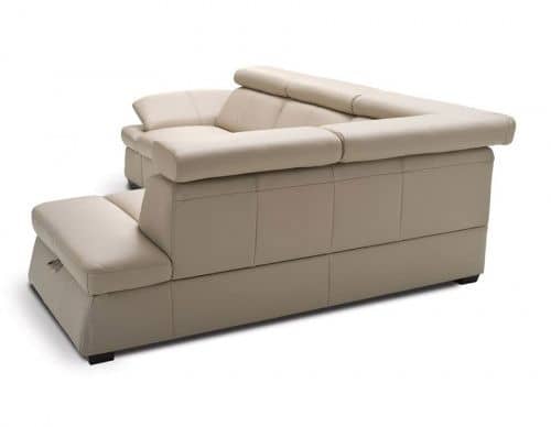 Купить Диван Gala Collezione Malpensa угловой в натуральной коже по низкой цене