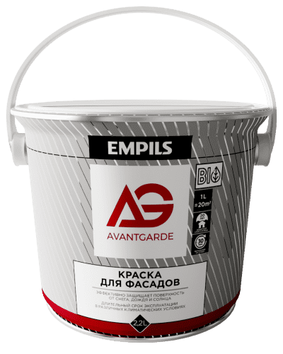 Купить Краска AvantGarde фасадная 6.2 кг по низкой цене