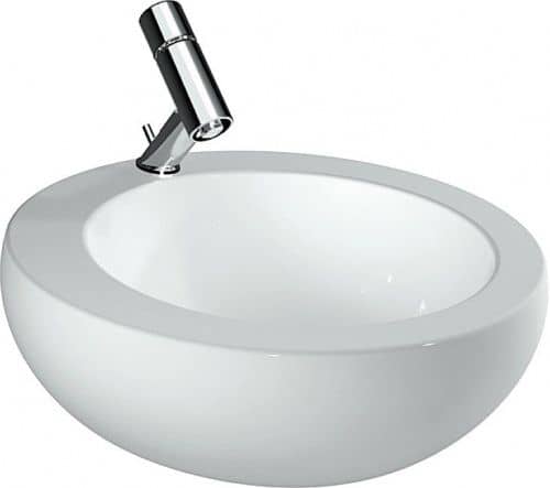 Купить Раковина Laufen Alessi One накладная, белая, универсальная по низкой цене
