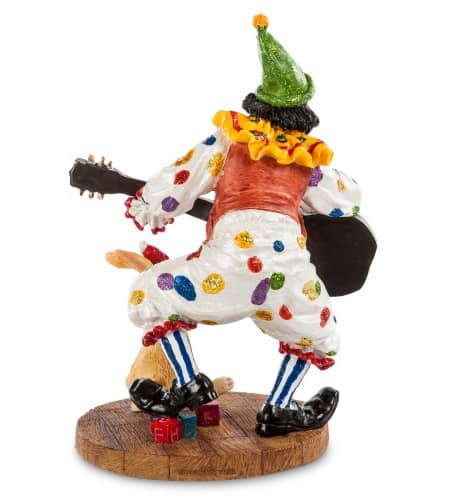 Купить Статуэтка Veronese Клоун с гитарой WS-676 по низкой цене