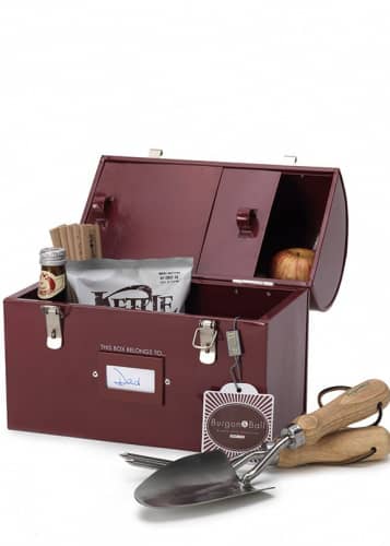 Купить Кейс металлический для инструментов Allotment Red Enamelwares Burgon & Ball по низкой цене