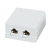 Купить Розетка TDM Electric внешняя, компьютерная RJ-45, 2 гнезда, 8Р-8С, белая по низкой цене