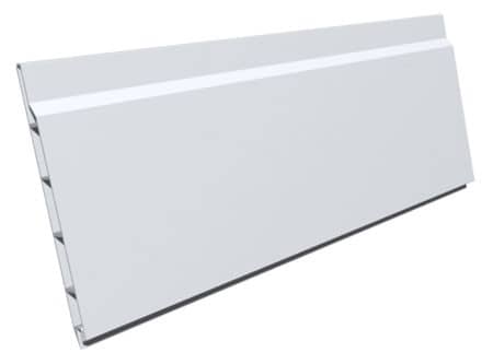 Панель ПВХ для стен, белая, матовая (Европейка) вагонка, 100x8x3000 мм