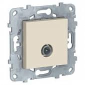 Купить Механизм розетки TV UNICA NEW оконечная беж. SchE NU546444 по низкой цене