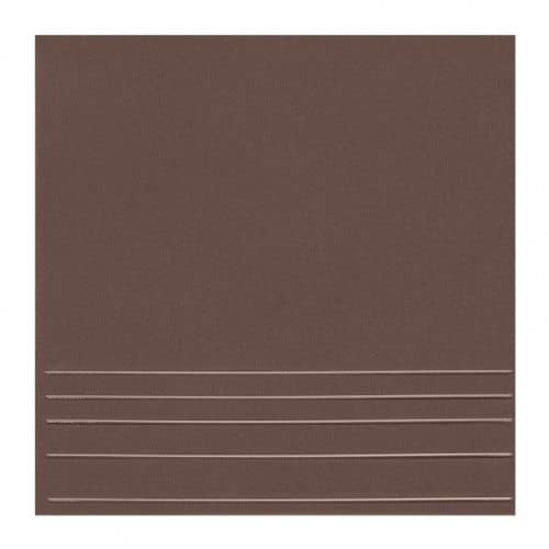 Купить Керамогранит КЕРАМИН АМСТЕРДАМ 4, ступени, коричневый, 298x8x298 мм по низкой цене