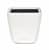 Купить Кашпо Lechuza Quadro LS Complete white high gloss 43x43x40 см по низкой цене