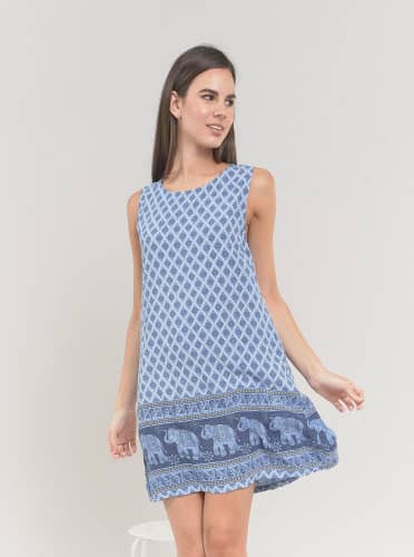 Купить Платье Piazza Italia синее по низкой цене