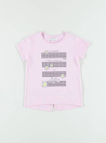 Купить Футболка Piazza Italia, розовая по низкой цене