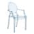 Купить Стул Kartell Lou Lou Ghost детский, голубой по низкой цене