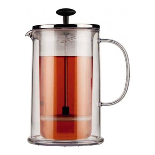 Купить Кофейник Bodum Thermia с двойными стенками из пластика хром 1 л по низкой цене