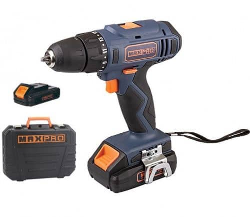 Купить Дрель-шуруповерт Max-pro MPCD18Li/2E аккумуляторная 85030 по низкой цене
