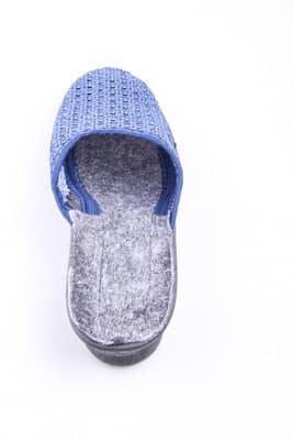 Купить Тапки Степ 129/2с сетка, женские, синие, разеры 36-41 по низкой цене