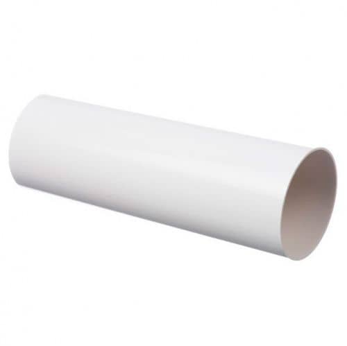 Купить Труба Docke ПВХ Premium водосточная D120/85х3000 мм RAL 9003 Пломбир по низкой цене