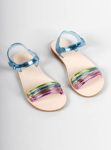 Купить Сандалии Piazza Italia, розовые по низкой цене