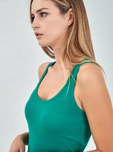 Купить Майка Piazza Italia 27176 изумрудная по низкой цене