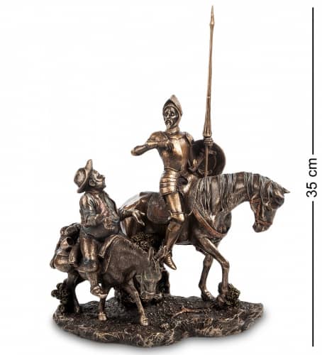 Купить Статуэтка Veronese Дон Кихот и Санчо Пансо WS-474 по низкой цене