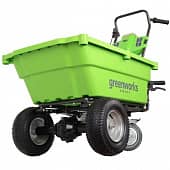 Купить Тележка Greenworks G-Max 40V G40GCK4 садовая самоходная по низкой цене