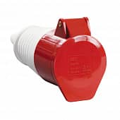 Купить Розетка силовая IEK 4 контакта 32 А 380 В по низкой цене