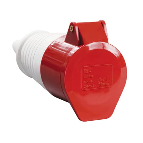 Купить Розетка силовая IEK 4 контакта 32 А 380 В по низкой цене