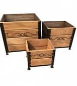 Купить Урна M-Group Ящик малый по низкой цене