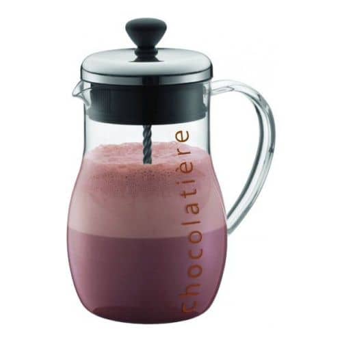 Купить Кувшин для шоколада BODUM Chocolatiere, 1л, цвет хром по низкой цене