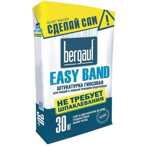 Купить Штукатурка Bergauf Easy Band гипсовая 30 кг по низкой цене
