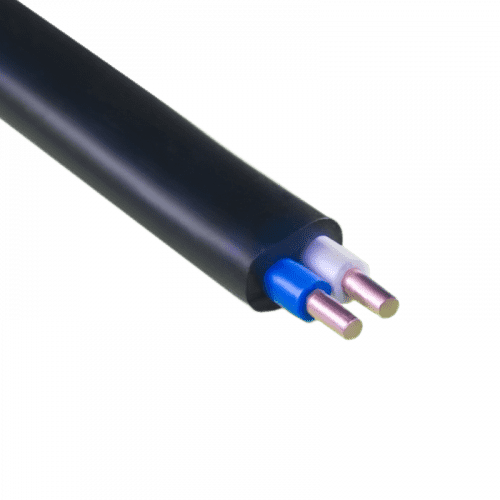 Купить Кабель ВВГ-Пнг 2х2,5 мм2 черный (1 п.м.) по низкой цене