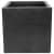 Купить Кашпо Nobilis Marco Square Black Stone, 40 см по низкой цене