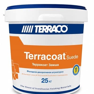 Купить Штукатурка Terraco декоративная Терракоат замша 25 кг по низкой цене