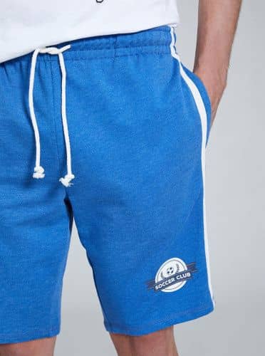 Купить Шорты-бермуды Piazza Italia con elastico голубые по низкой цене