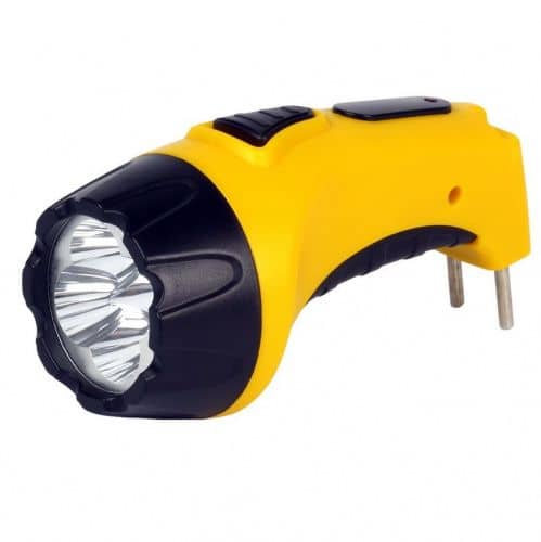 Купить Фонарь Smartbuy 7+8 LED светодиодный с прямой зарядкой, SBF-88-Y по низкой цене