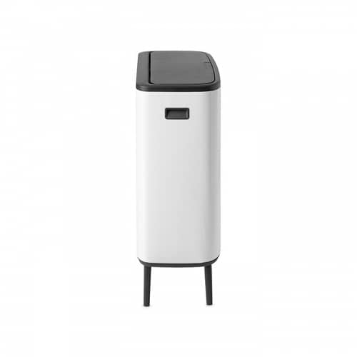 Купить Бак Brabantia Touch Bin Bo Hi мусорный, белый, 60 л по низкой цене