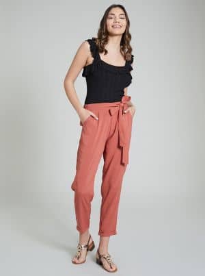 Купить Брюки Piazza Italia цвет грязно-розовый по низкой цене