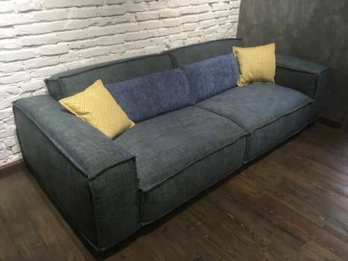 Купить Диван Карат-Мебель Кёльн прямой с кантом по низкой цене