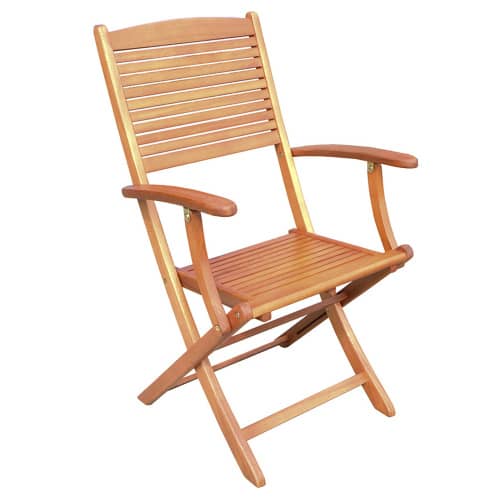 Купить Кресло деревянное складное 55x60x94 см эвкалипт по низкой цене