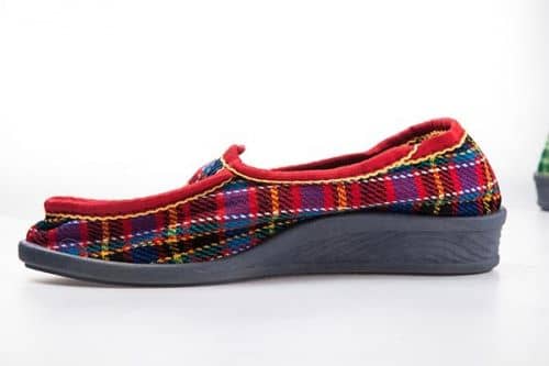 Купить Тапки Степ 125 шотландка, женские, размеры 36-42 по низкой цене