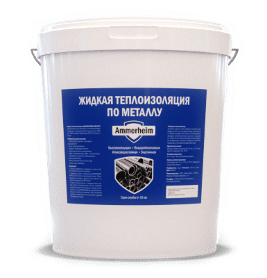 Купить Теплоизоляция Ammerheim Металл Вулкан +500 жидкая 10 л по низкой цене