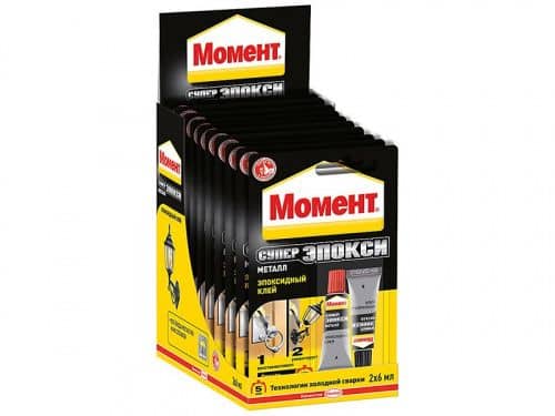 Клей эпоксидный Момент Эпокси Металл
