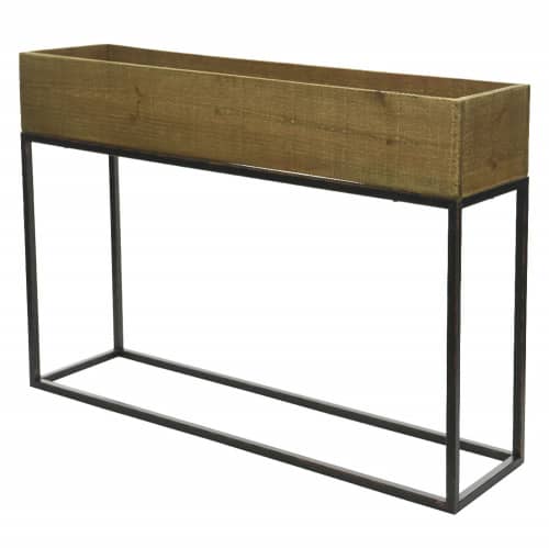 Купить Кашпо напольное с подставкой 20х72х51 см по низкой цене